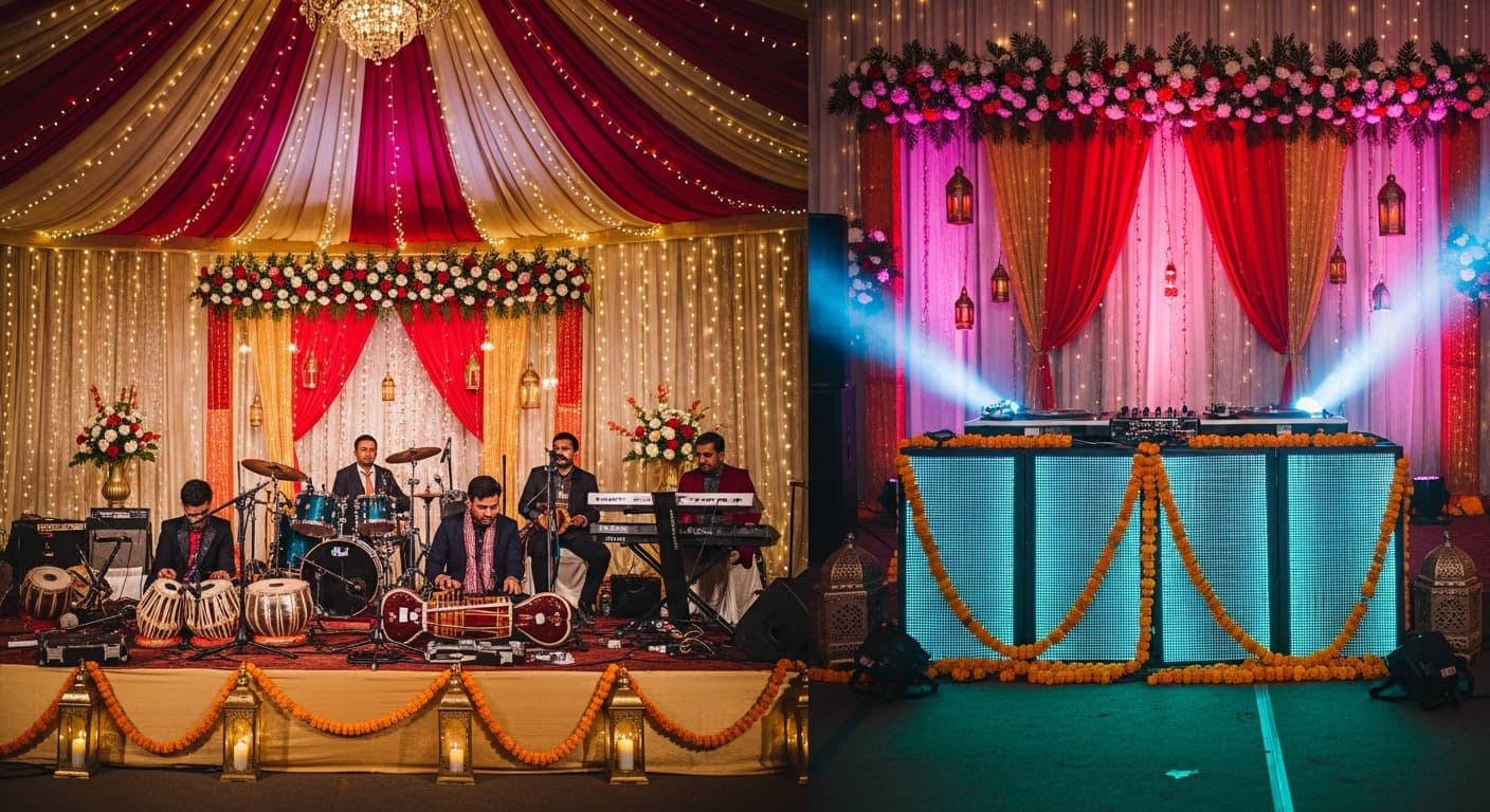 Live Band or DJ? What Works Better for Your Wedding Functions