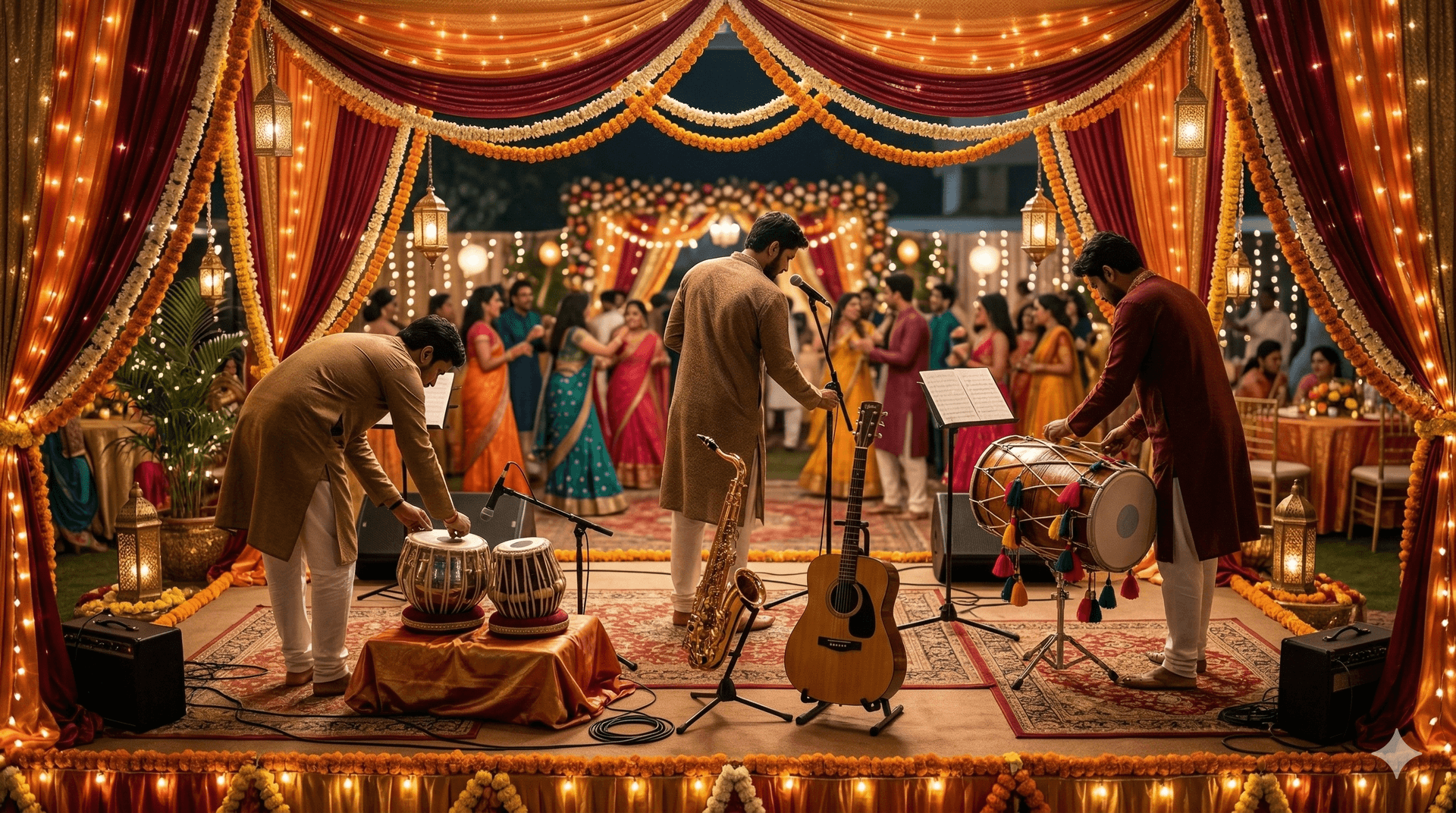 Best Live Music Ideas for Sangeet, Haldi, Mehendi & Reception – Wedding Entertainment Guide